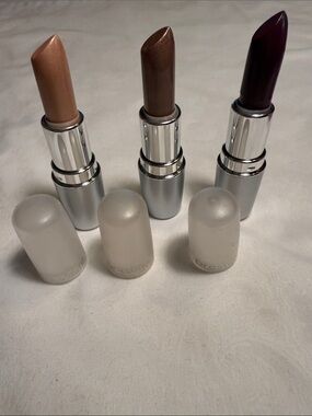 Trio Lipstick Set — Nude, Brown & Deep Plum Shades